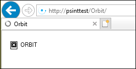 Orbit Login Orbit login page rendering incorrectly in IE