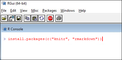 Install Packages Install Packages