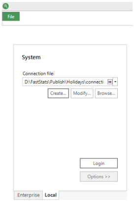 Local login Local login