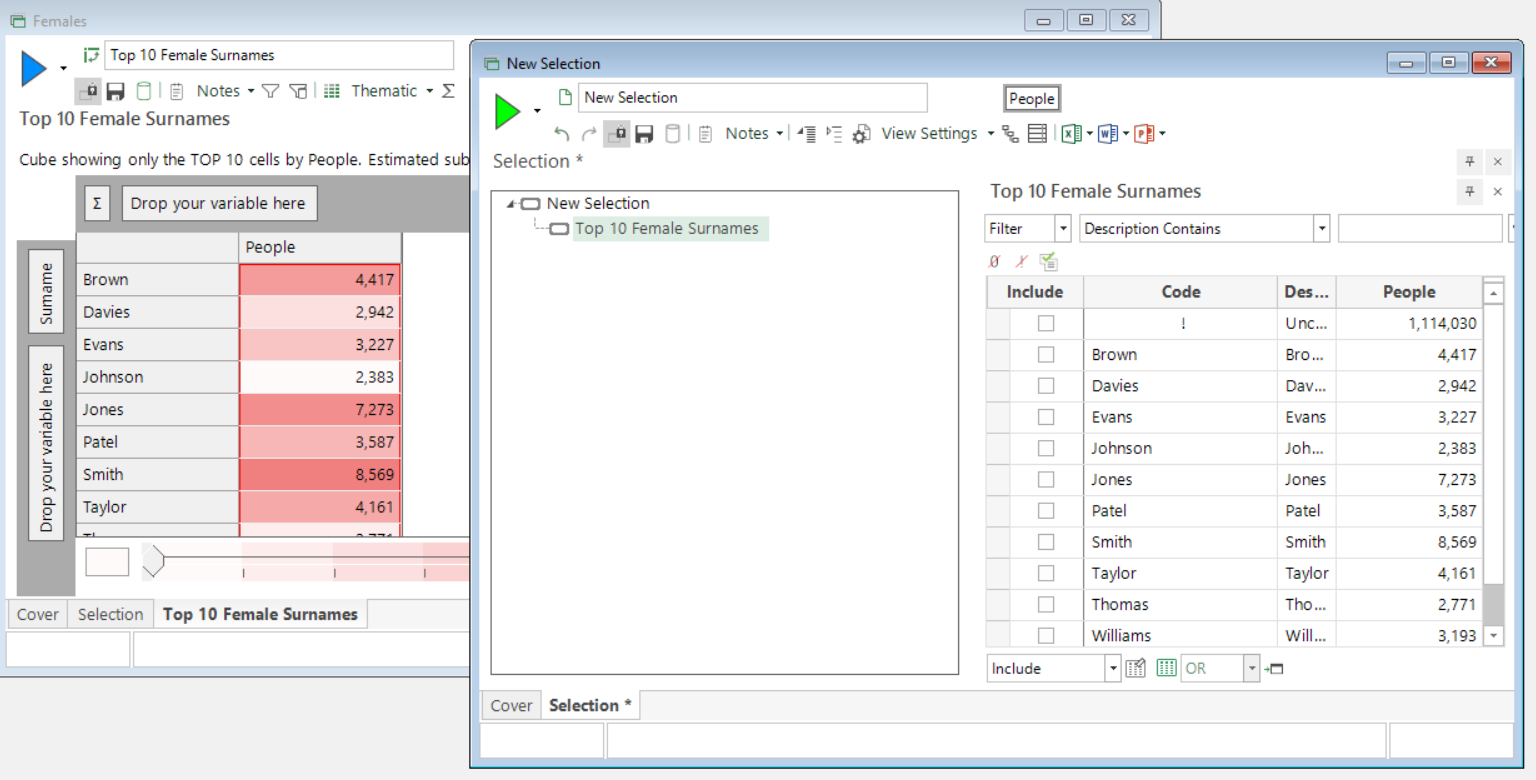 Create from Cube overview