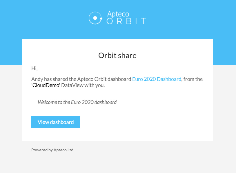 Orbit Share Template Orbit Share Template