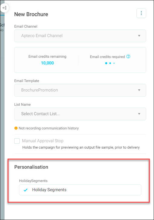 Email Personalisation