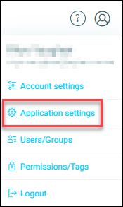 Application Settings
