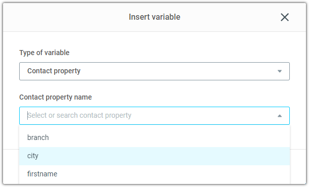 Multiple Contact Properties