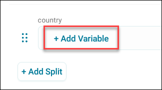 Add variable