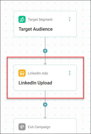 LinkedIn upload