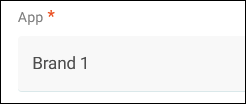 App name