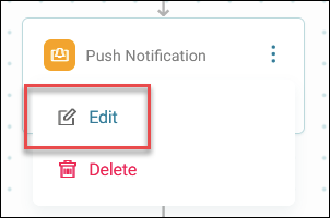 Edit message step