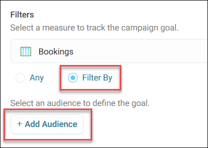 Add audience