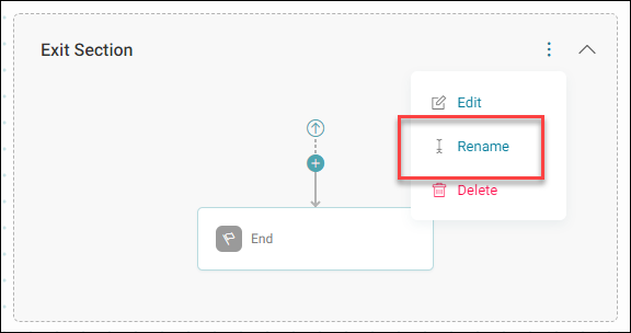 Rename Section