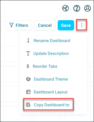 Copy dashboard