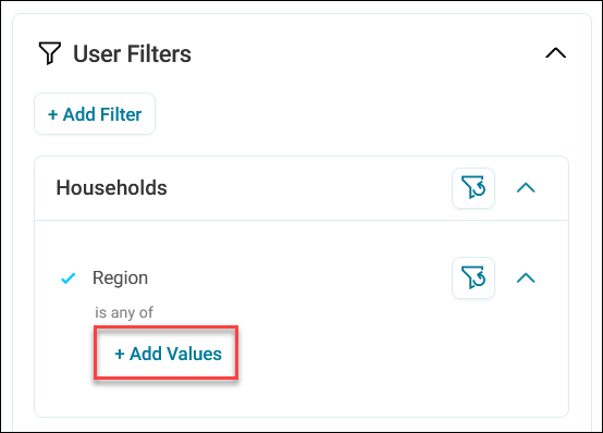 Add values