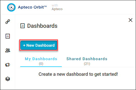 New dashboard