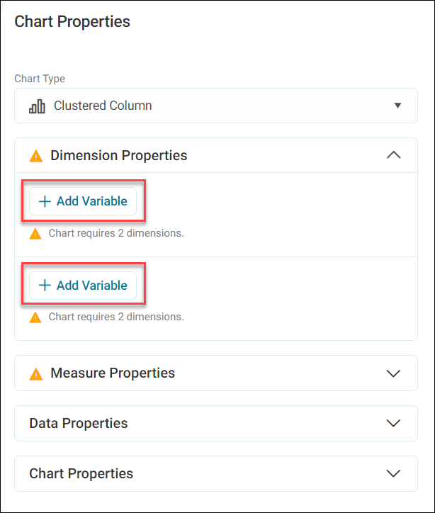 Add variable measure