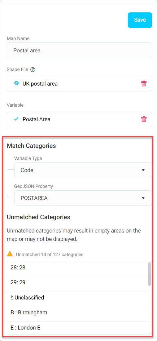 Categories