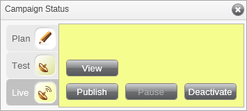 Live Campaign Status Live Campaign Status