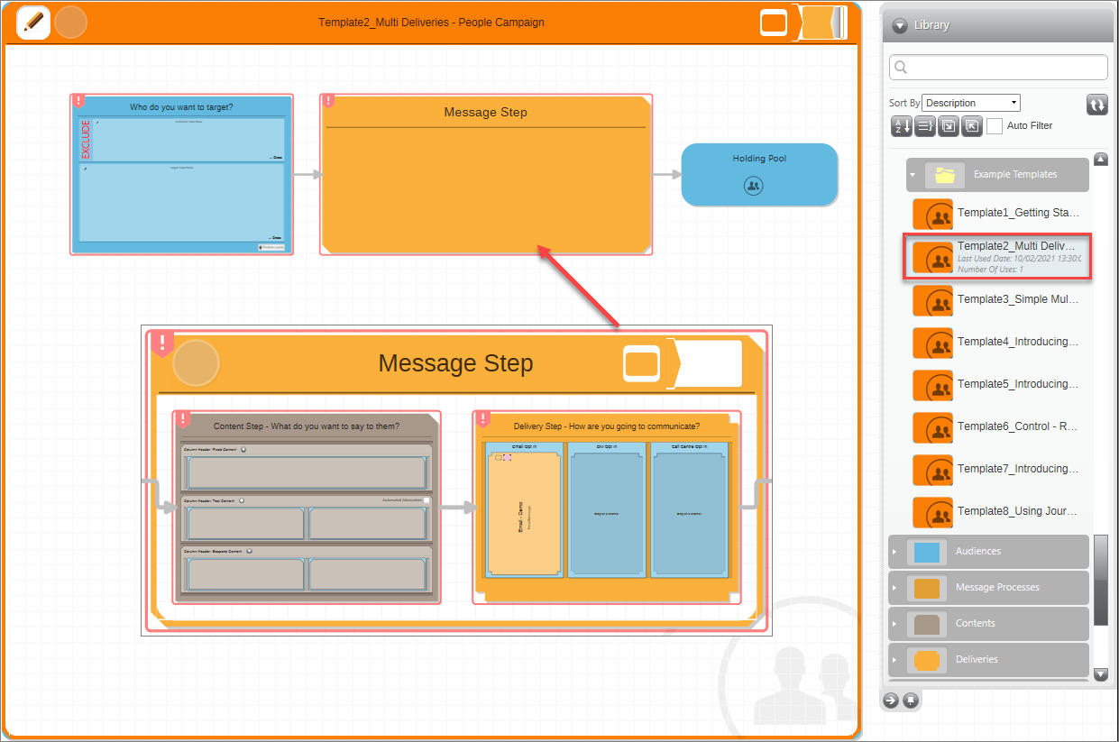 Example template 2 Multiple Deliveries Example template 2 Multiple Deliveries