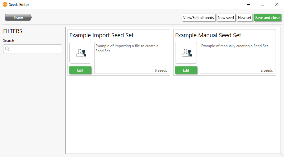 Seeds View Icon Seeds View Icon