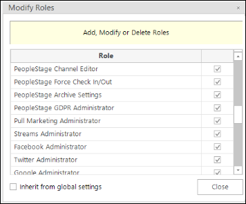 Configure in FastStats Configure in FastStats