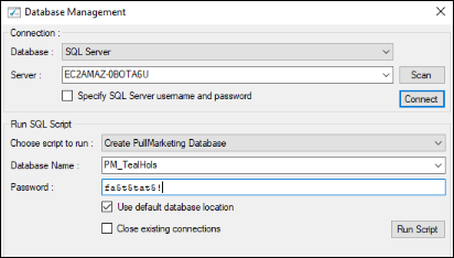 Database management Database management