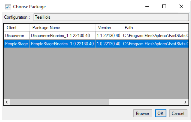 Choose Package