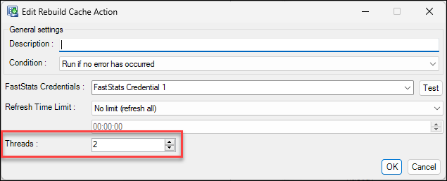 Faster Refresh Cache Post-load Actions with Parallel Processing
