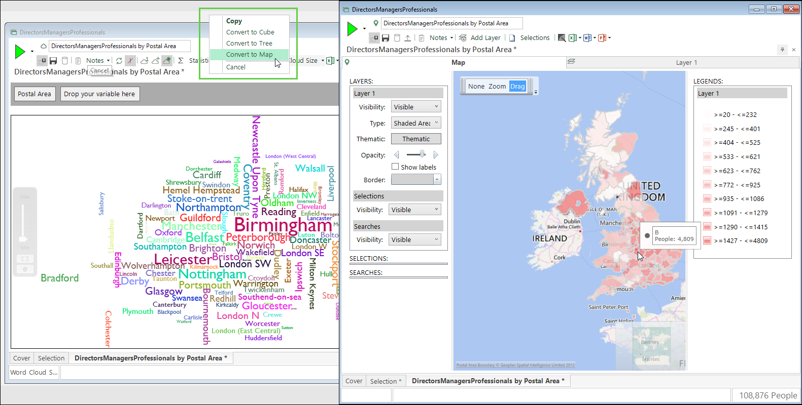 Convert to map